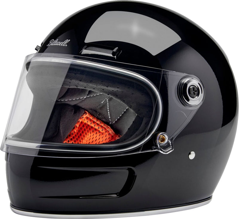Biltwell Gringo SV Helmet Black Gloss XS Full Face