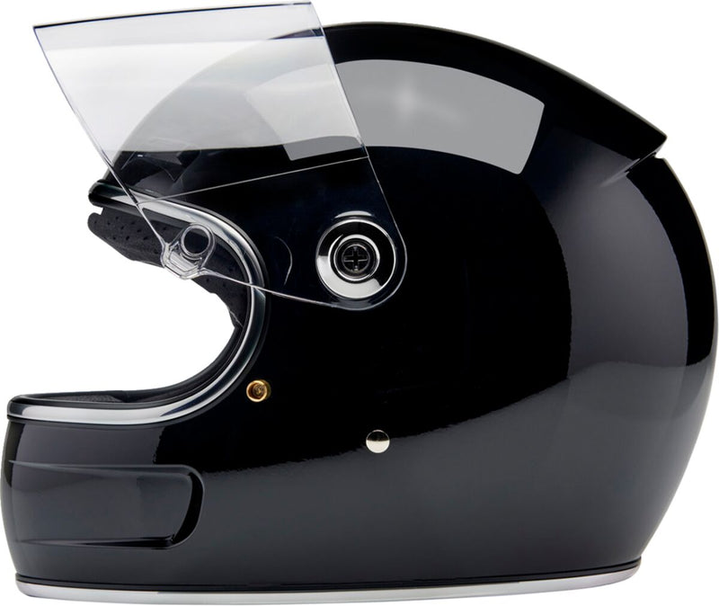 Biltwell Gringo SV Helmet Black Gloss XS Full Face Each
