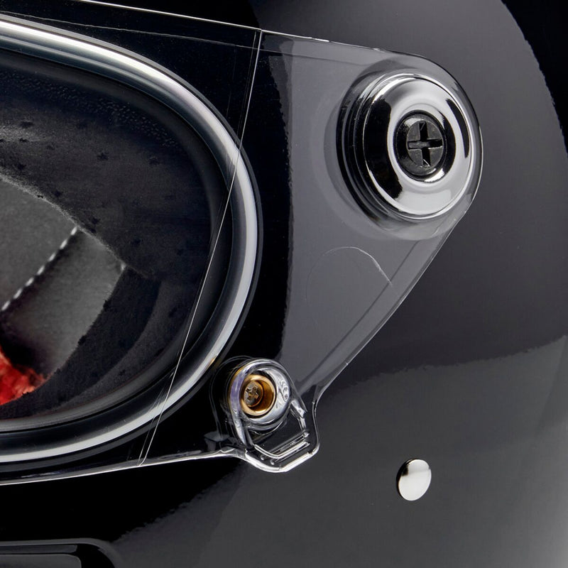 Biltwell Gringo SV Helmet Black Gloss XL Full Face Each