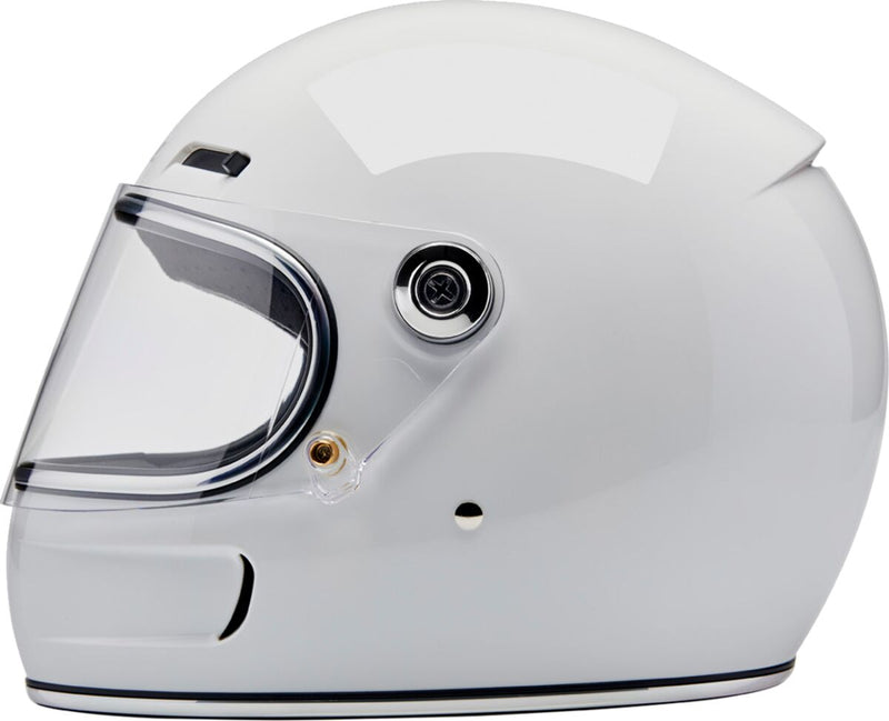 Biltwell Gringo SV Helmet Gloss White XS Full Face Each