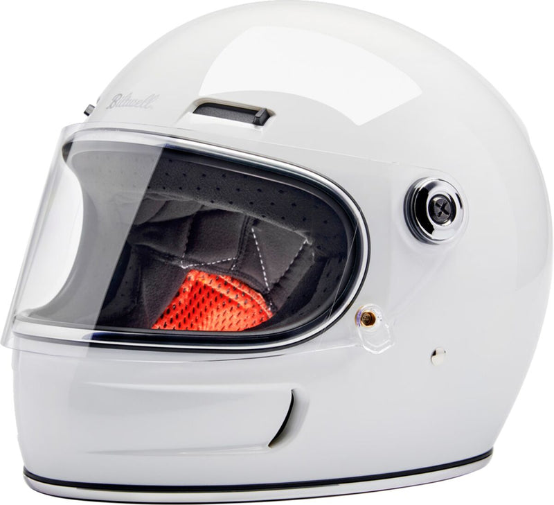 Biltwell Gringo SV Helmet Gloss White Full Face