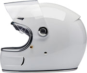Biltwell Gringo SV Helmet Gloss White Full Face Each