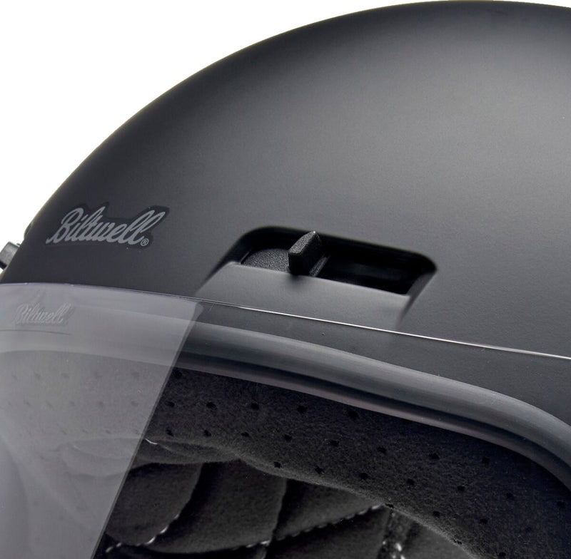 Biltwell Gringo SV Helmet Black Matte Full Face Each