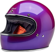 Biltwell Gringo Helmet Gloss Metallic Purple XL Full Face