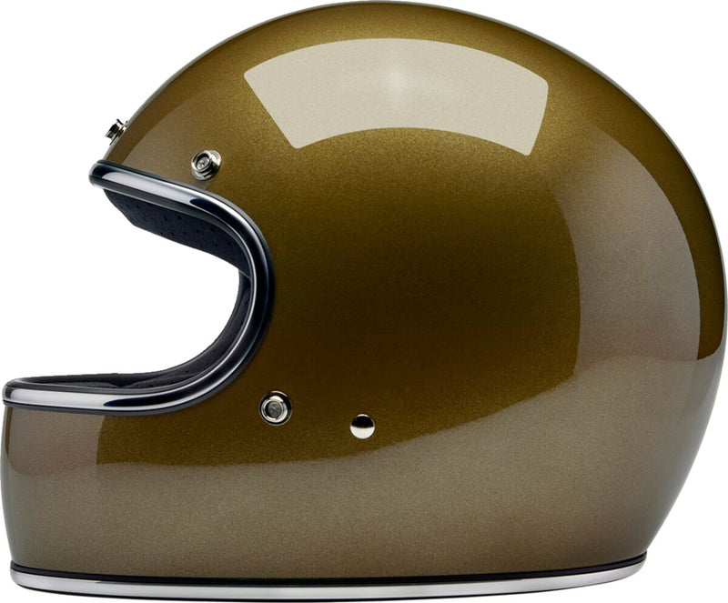 Biltwell Gringo Helmet Gloss Gold Full Face Each