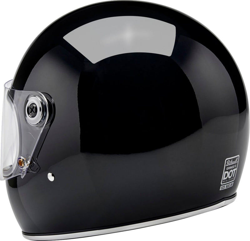 Biltwell Gringo S Helmet Black Gloss Full Face Each