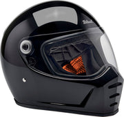 Biltwell Lane Splitter 22.06 Helmet Black Gloss Full Face Each