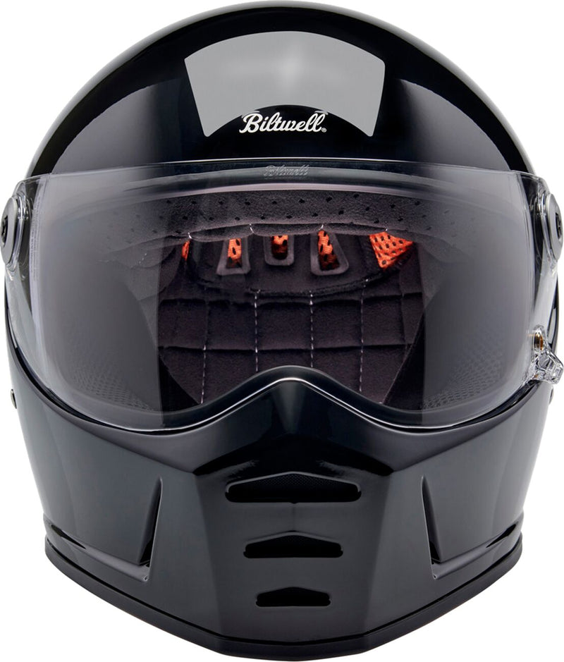 Biltwell Lane Splitter 22.06 Helmet Black Gloss Full Face Each