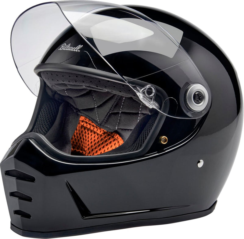 Biltwell Lane Splitter 22.06 Helmet Black Gloss Full Face Each