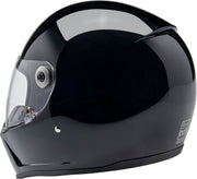 Biltwell Lane Splitter 22.06 Helmet Black Gloss Full Face Each