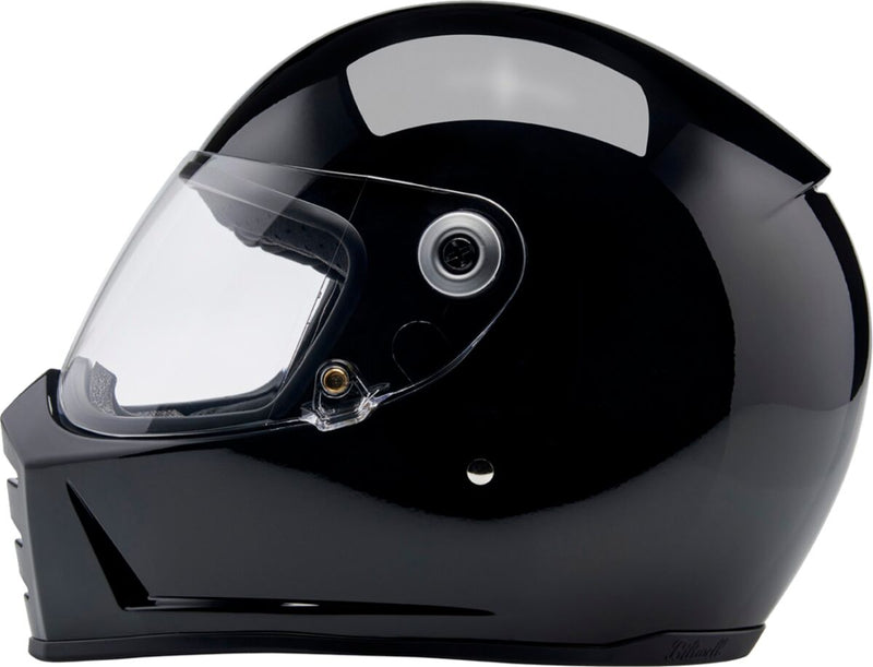 Biltwell Lane Splitter 22.06 Helmet Black Gloss 2XL Full Face Each