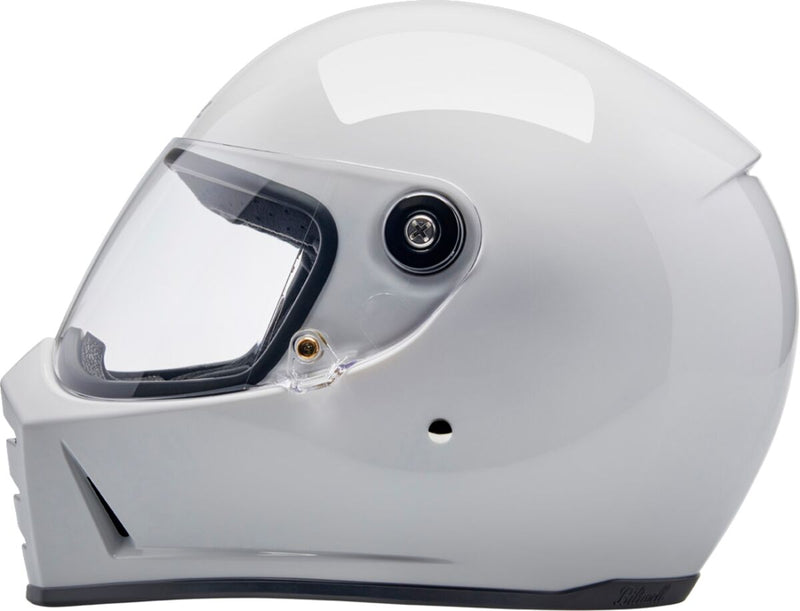 Biltwell Lane Splitter 22.06 Helmet Gloss White Full Face Each