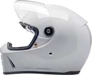 Biltwell Lane Splitter 22.06 Helmet Gloss White Full Face Each