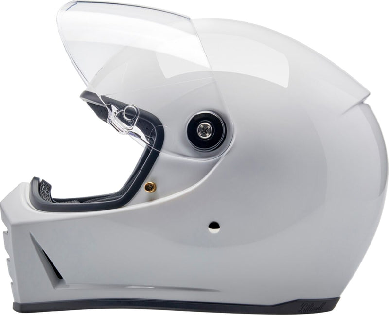 Biltwell Lane Splitter 22.06 Helmet Gloss White Full Face Each