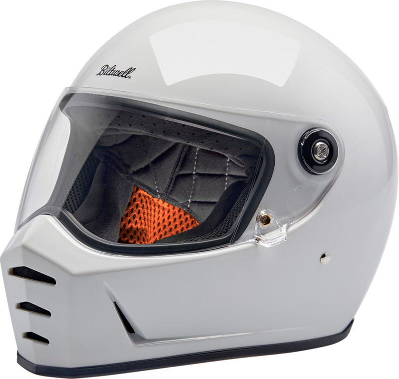Biltwell Lane Splitter 22.06 Helmet Gloss White XL Full Face