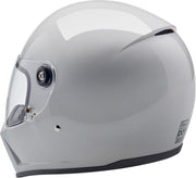 Biltwell Lane Splitter 22.06 Helmet Gloss White XL Full Face Each