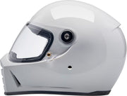 Biltwell Lane Splitter 22.06 Helmet Gloss White XL Full Face Each