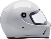 Biltwell Lane Splitter 22.06 Helmet Gloss White 2XL Full Face Each