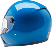 Biltwell Lane Splitter 22.06 Helmet Blue Gloss Full Face Each