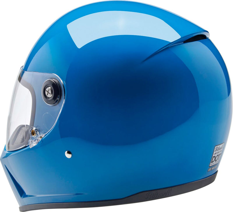Biltwell Lane Splitter 22.06 Helmet Blue Gloss Full Face Each