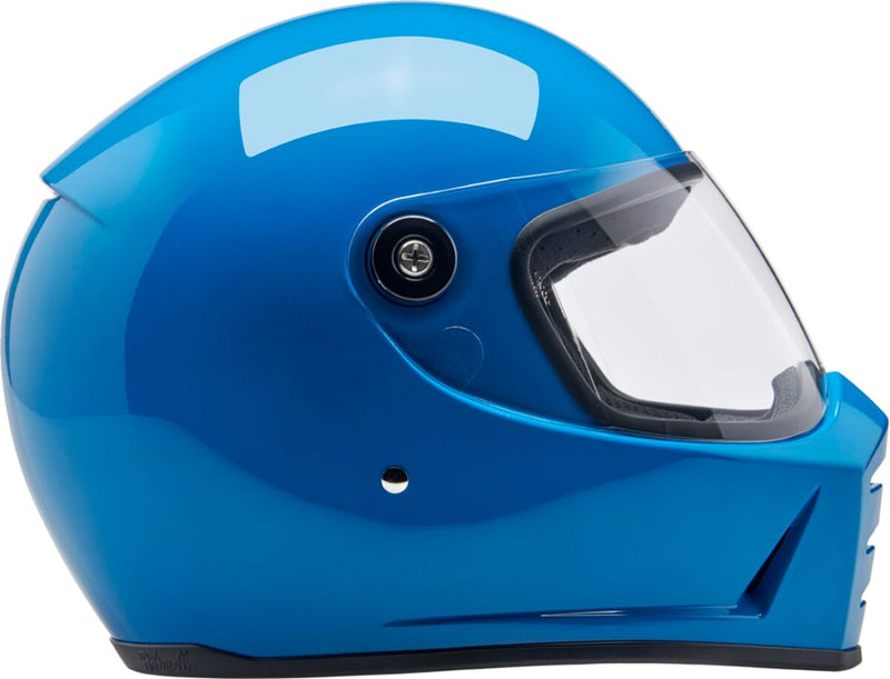 Biltwell Lane Splitter 22.06 Helmet Blue Gloss XL Full Face Each