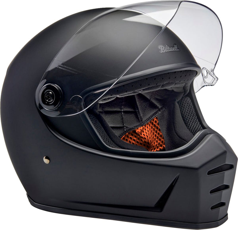 Biltwell Lane Splitter 22.06 Helmet Black Matte Full Face Each