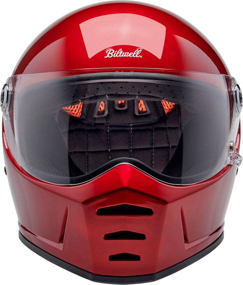 Biltwell Lane Splitter 22.06 Helmet Gloss Metallic Red Full Face Each
