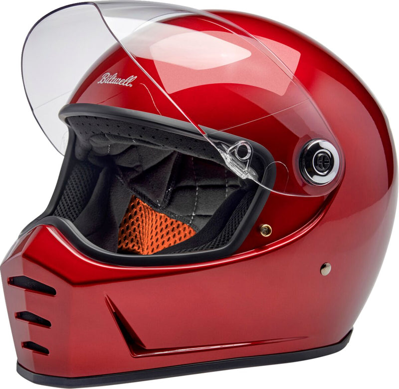 Biltwell Lane Splitter 22.06 Helmet Gloss Metallic Red Full Face Each