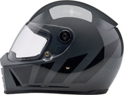 Biltwell Lane Splitter 22.06 Helmet Black Gloss Grey Full Face Each