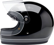 Biltwell Gringo S Tracker Helmet Black Gloss Grey Full Face Each