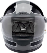 Biltwell Gringo S Tracker Helmet Black Gloss Grey XL Full Face Each