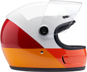 Biltwell Gringo SV Helmet Gloss Orange Red Full Face Each