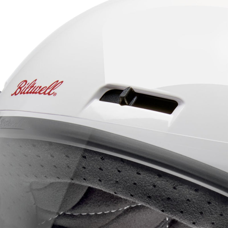 Biltwell Gringo SV Helmet Gloss Orange Red Full Face Each