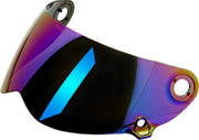 Biltwell Lane Splitter Helmet Gen 2 Shield Mirror Multi One Size Outer Shield Polycarbonate