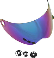 Biltwell Lane Splitter Helmet Gen 2 Shield Mirror Multi One Size Outer Shield Polycarbonate Each