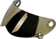 Biltwell Lane Splitter Helmet Gen 2 Shield Gold Mirror One Size Outer Shield Polycarbonate
