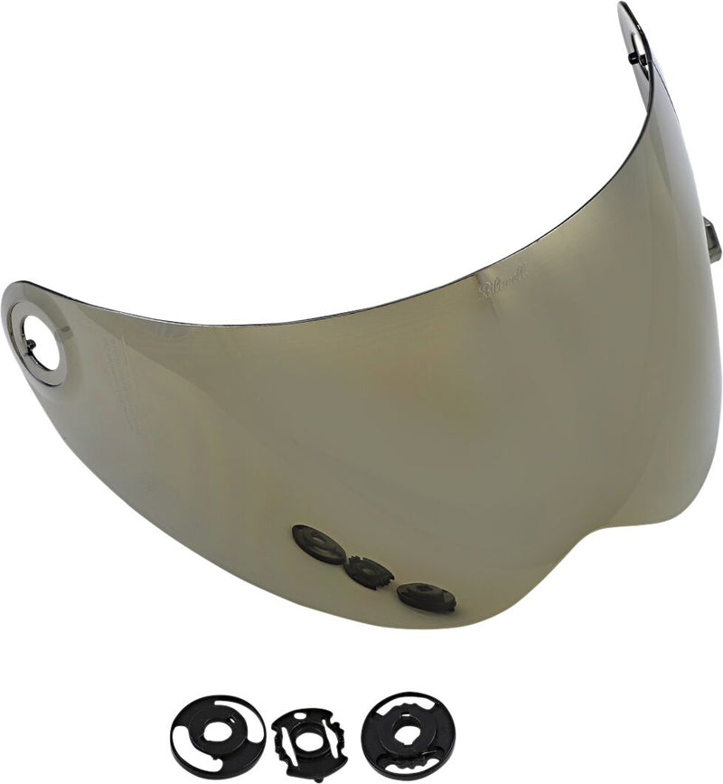 Biltwell Lane Splitter Helmet Gen 2 Shield Gold Mirror One Size Outer Shield Polycarbonate Each