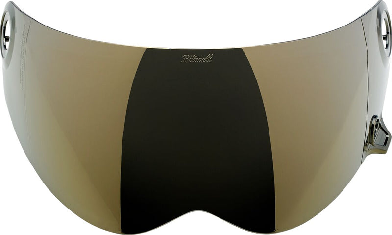 Biltwell Lane Splitter Helmet Gen 2 Shield Gold Mirror One Size Outer Shield Polycarbonate Each
