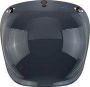 Biltwell Anti-Fog Bubble Shield Smoke Grey Outer Shield Polycarbonate Each