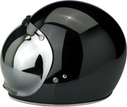 Biltwell Anti-Fog Bubble Shield Chrome Mirror Silver Outer Shield Polycarbonate Each