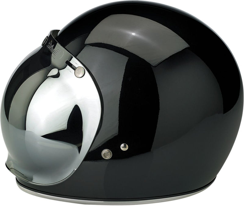 Biltwell Anti-Fog Bubble Shield Chrome Mirror Silver Outer Shield Polycarbonate Each