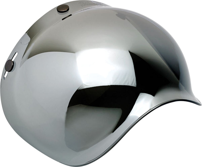 Biltwell Anti-Fog Bubble Shield Chrome Mirror Silver Outer Shield Polycarbonate Each