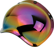 Biltwell Anti-Fog Bubble Shield Mirror Smoke Grey Outer Shield Polycarbonate
