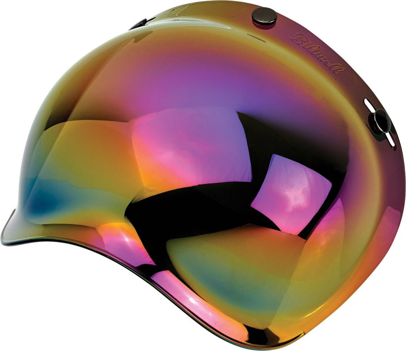 Biltwell Anti-Fog Bubble Shield Mirror Smoke Grey Outer Shield Polycarbonate