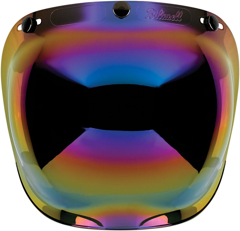 Biltwell Anti-Fog Bubble Shield Mirror Smoke Grey Outer Shield Polycarbonate Each