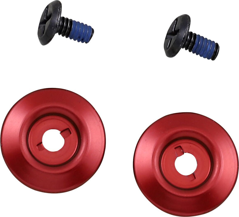 Biltwell Gen 2 Helmet Hardware Kit Black Red