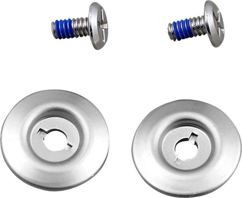 Biltwell Gen 2 Helmet Hardware Kit Silver One Size Stainless Steel