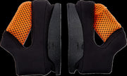 Biltwell Gringo/Gringo S/Gringo SV 22.06 Helmet Cheek Pads Black Orange Pair