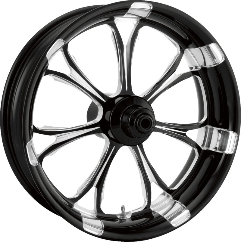 Performance Machine Image Series Paramount Wheel - Each, Aluminum, Forged - Anodized / Black / Machined for Harley-Davidson Touring & Trike 2008-2026