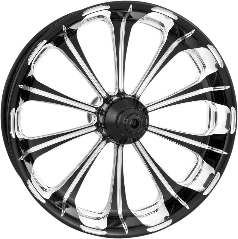 Performance Machine Revolution Wheel - Aluminum, Each, Forged - Anodized / Black / Machined for Harley-Davidson Touring & Trike 2008-2025